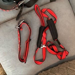 Bamboo quick control dog collar and leash